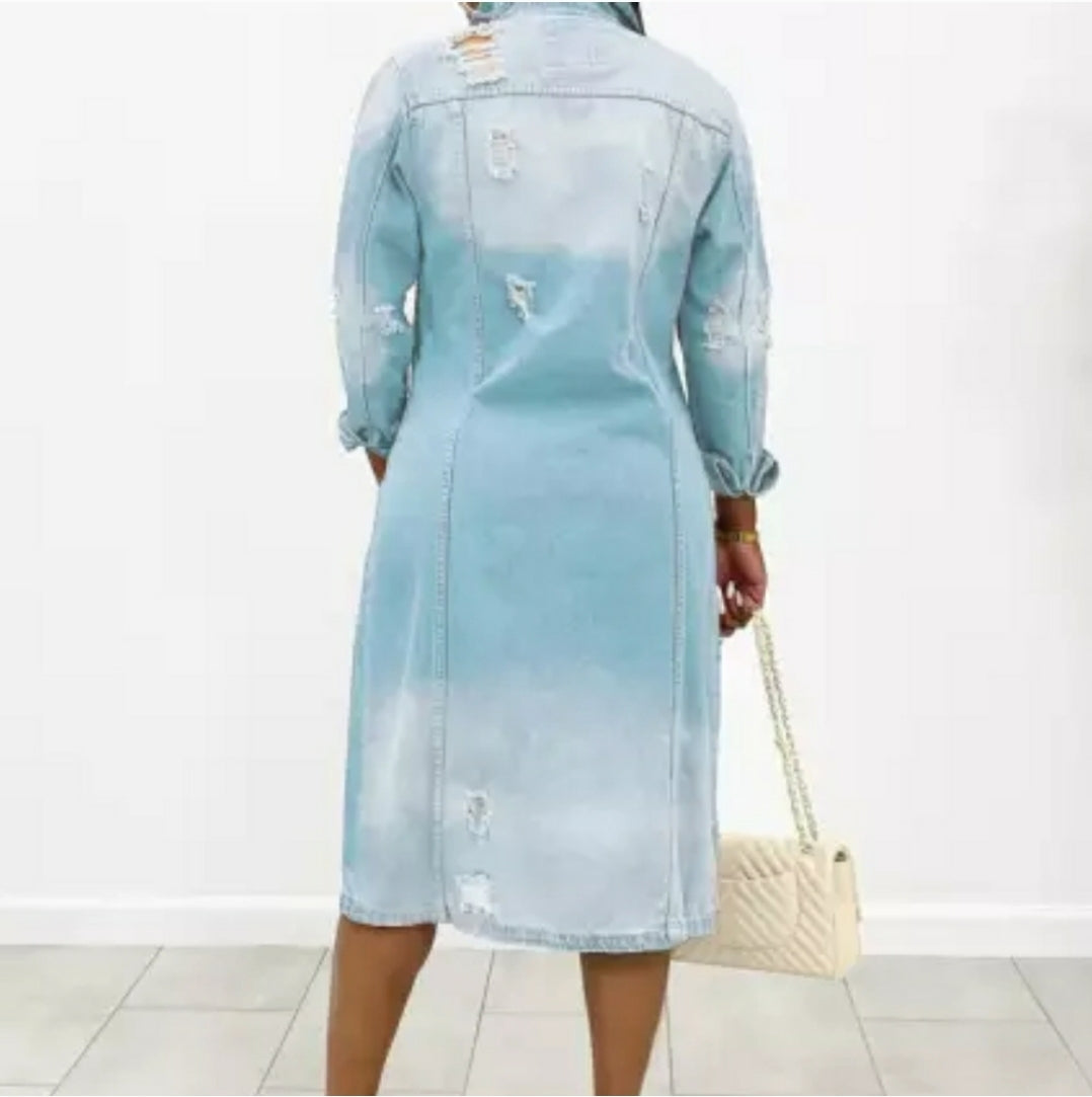Womens long trench coat