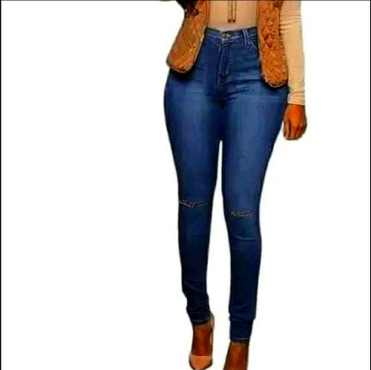 Women high waist jeans