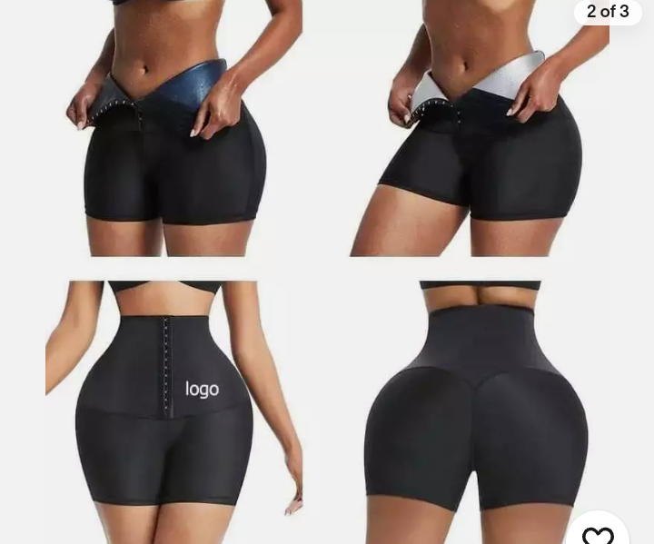 Women’s slimming seamless yoga high butt fitness short