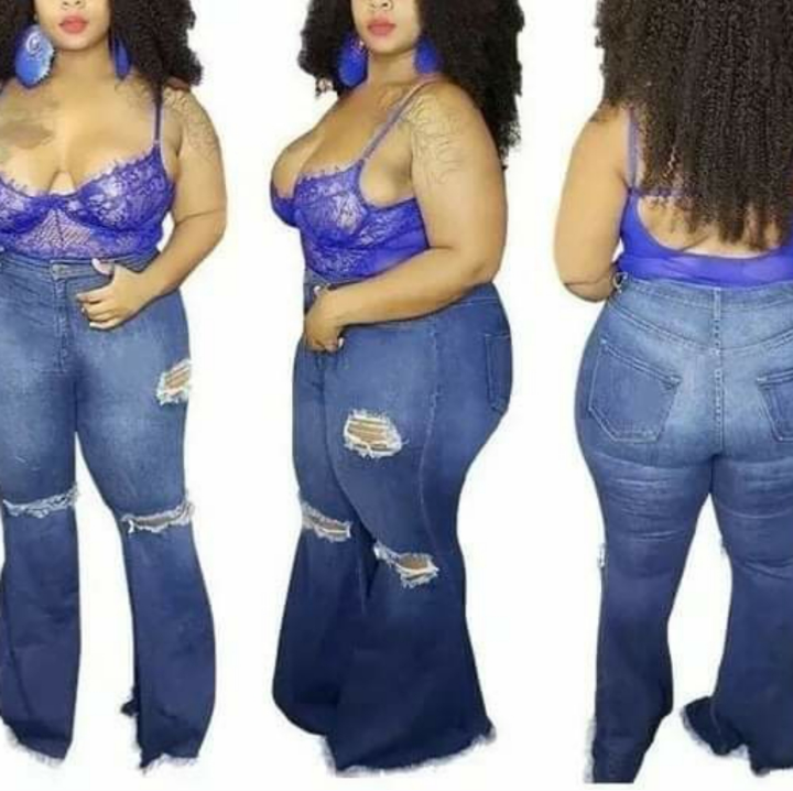 Women's plus size jeans