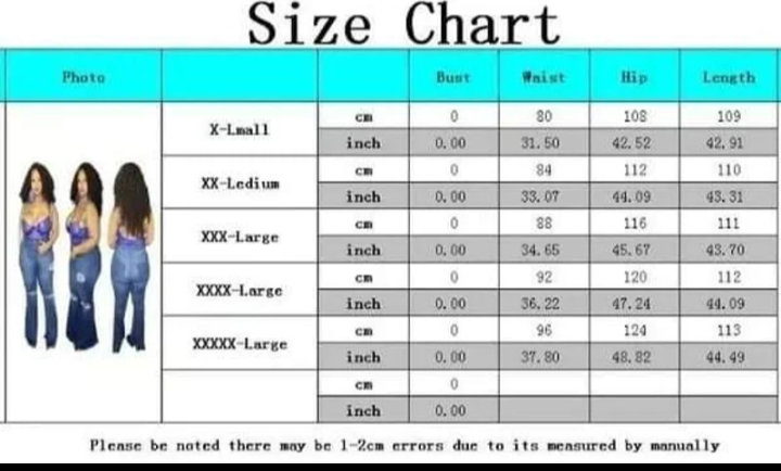 Women's plus size jeans