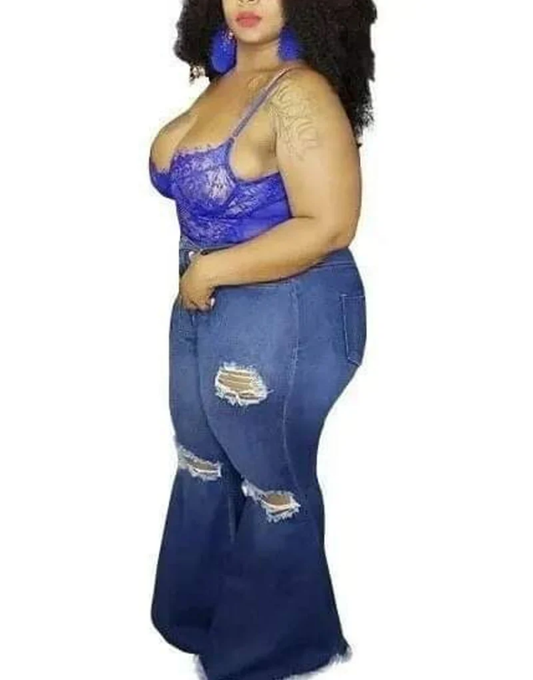 Women's plus size jeans